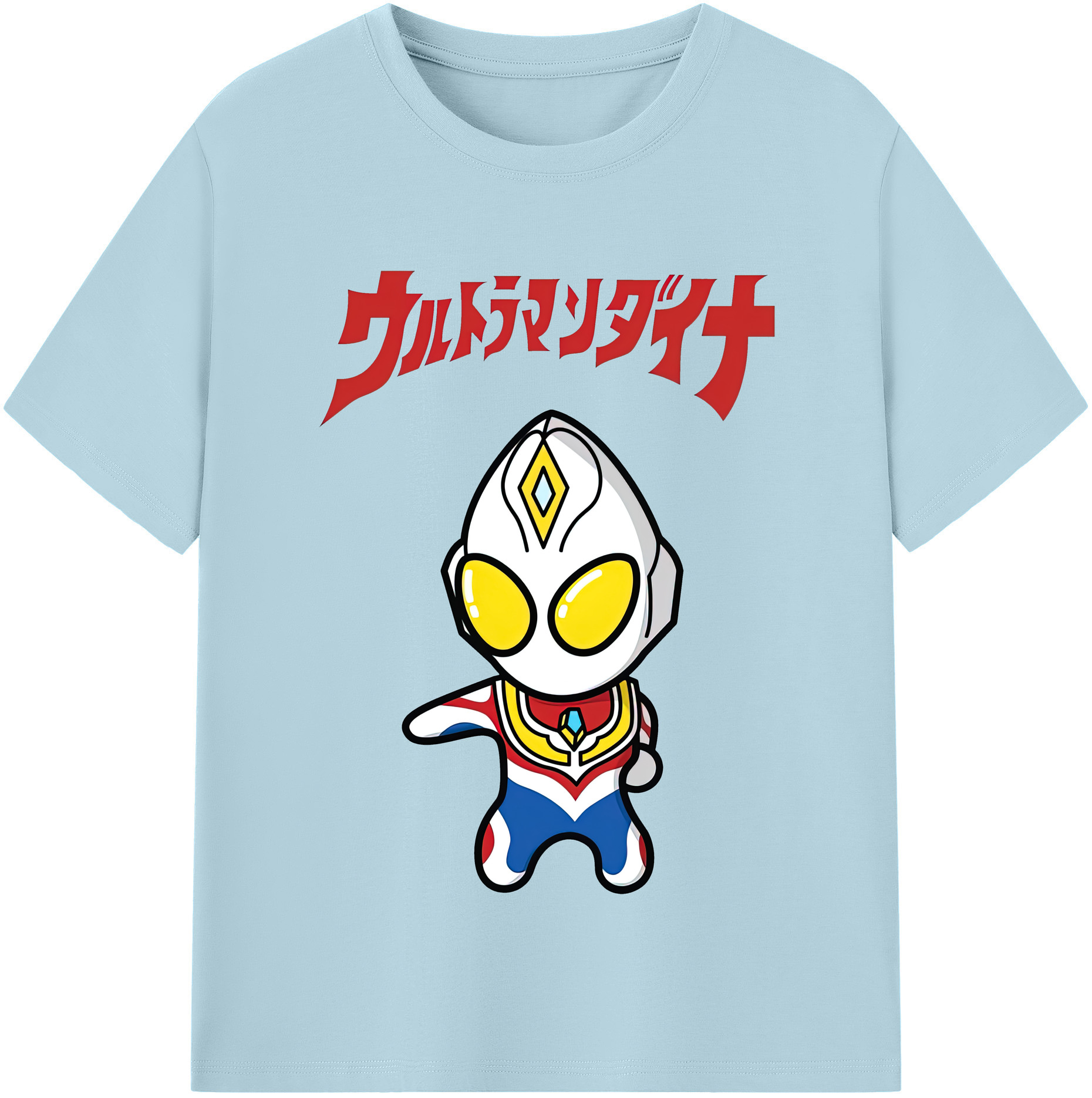 （画像用） ウルトラマン Ultraman 綿100％半袖Tシャツ（フロントプリント）